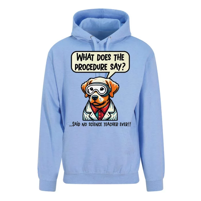 Funny Sarcastic “Lab Dog” Science Teacher Premium Unisex Surf Hoodie