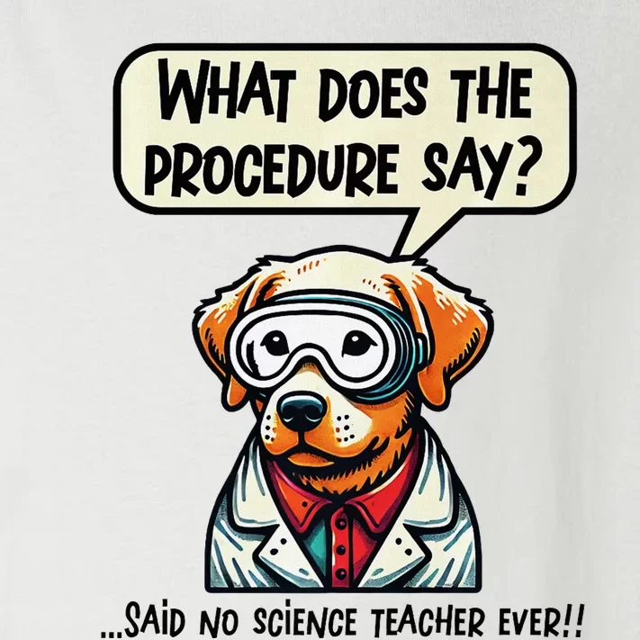 Funny Sarcastic “Lab Dog” Science Teacher Premium Toddler Long Sleeve Shirt