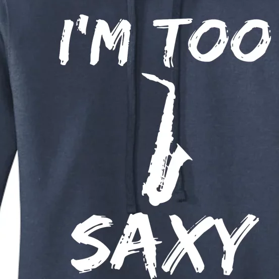 Funny Saxophone Lover Birthday Christmas Gift Idea Women's Pullover Hoodie