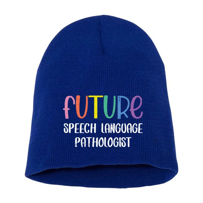 Future Speech Language Pathologist Gift Speech Therapist Outfit Great Gift Short Acrylic Beanie