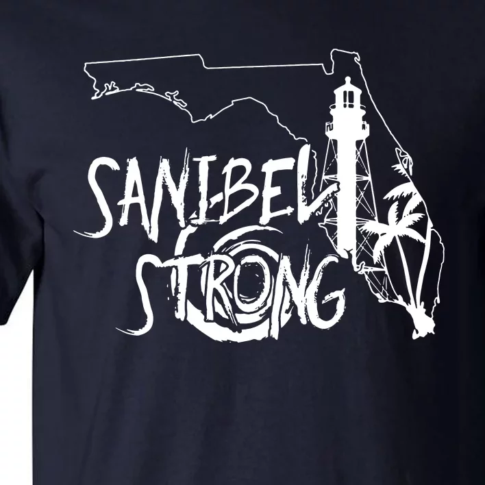 Florida Strong Lighthouse Florida Donation Tall T-Shirt