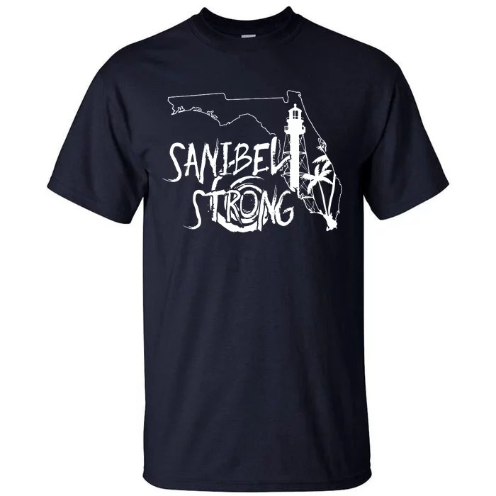 Florida Strong Lighthouse Florida Donation Tall T-Shirt