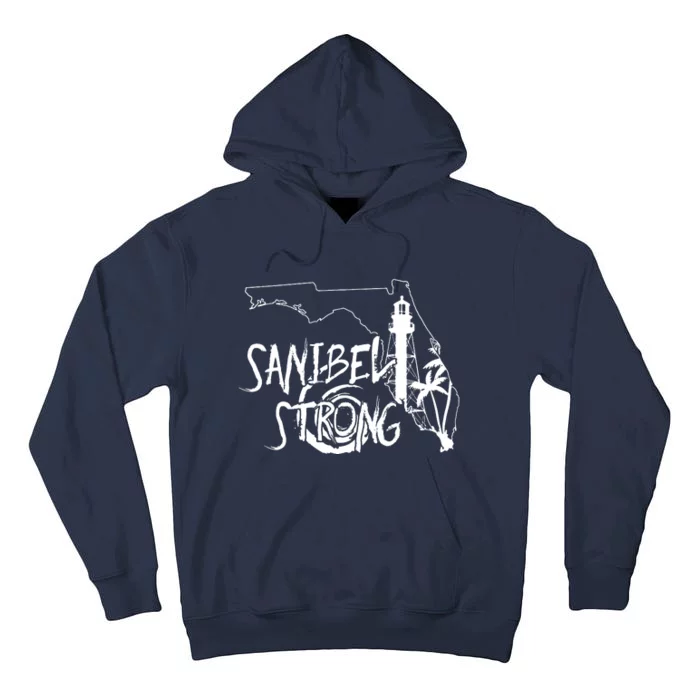 Florida Strong Lighthouse Florida Donation Tall Hoodie