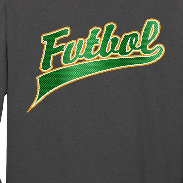 Futbol Sport Logo Tall Long Sleeve T-Shirt