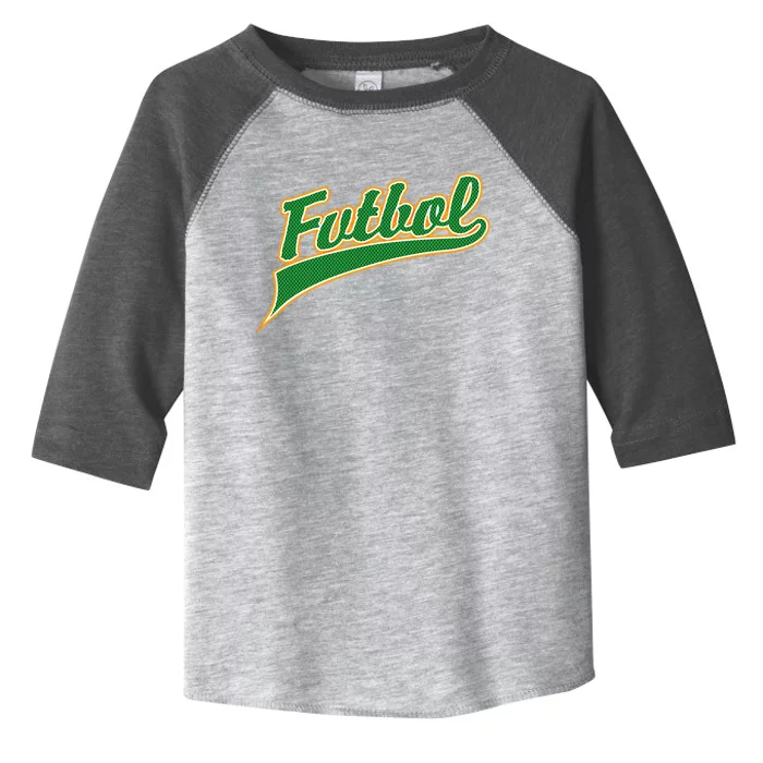 Futbol Sport Logo Toddler Fine Jersey T-Shirt