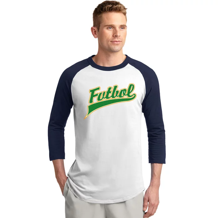 Futbol Sport Logo Baseball Sleeve Shirt