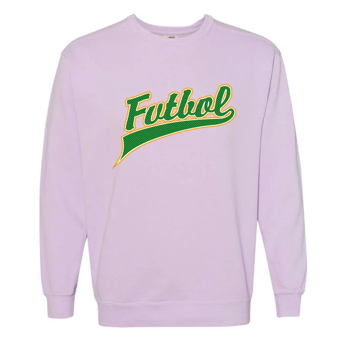 Futbol Sport Logo Garment-Dyed Sweatshirt