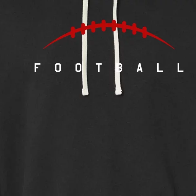 Football Sport Lover Gift Garment-Dyed Fleece Hoodie