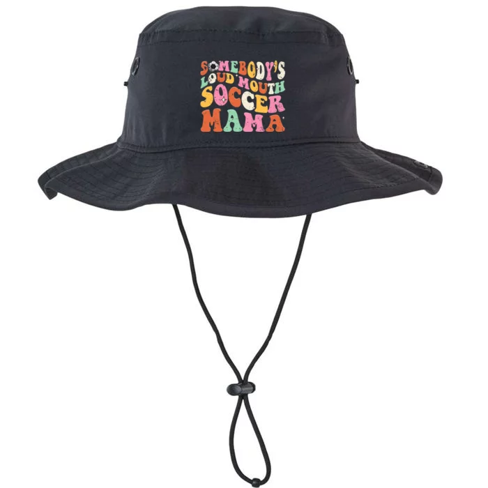 Funny Somebodys Loud Mouth Soccer Mama Mom Mothers Day Legacy Cool Fit Booney Bucket Hat