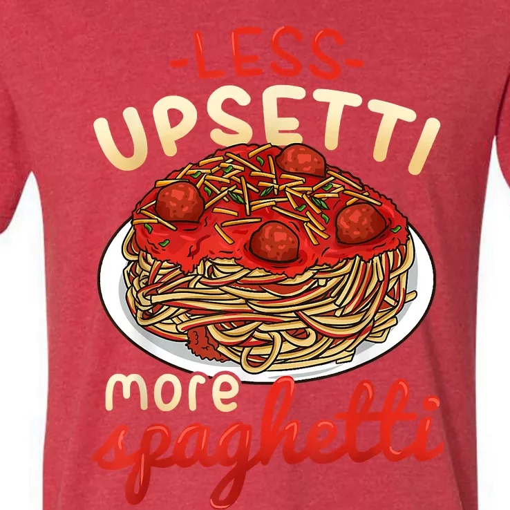 Funny Spaghetti Lover Gift Pasta Italian Cuisine Food Foodie V-Neck T-Shirt