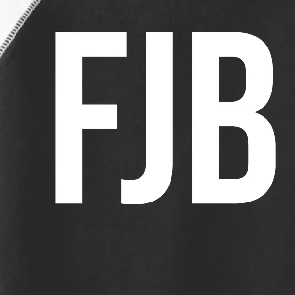 FJB Simple Logo (F!ck Joe Biden) Toddler Fine Jersey T-Shirt