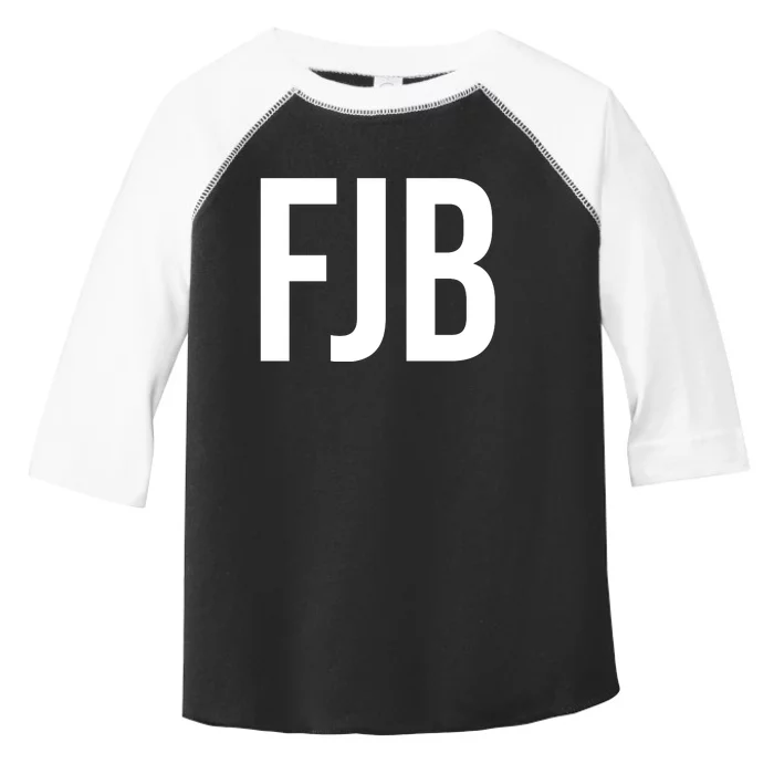 FJB Simple Logo (F!ck Joe Biden) Toddler Fine Jersey T-Shirt