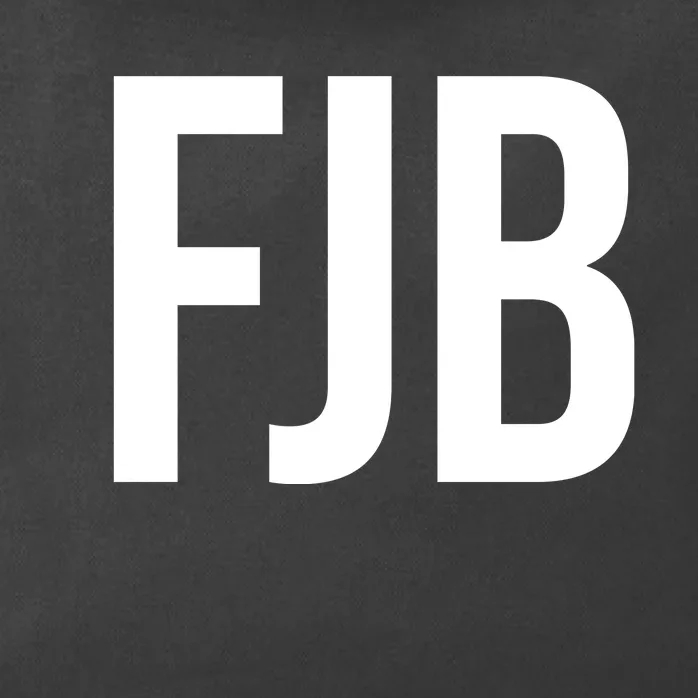 FJB Simple Logo (F!ck Joe Biden) Zip Tote Bag