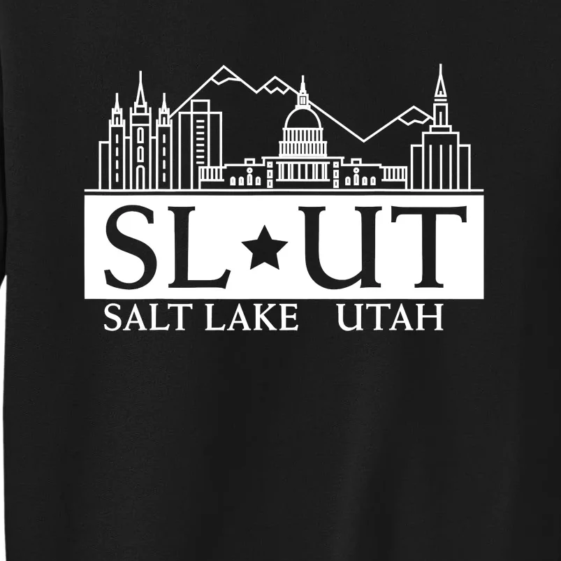 Funny Salt Lake City Utah UT Hometown Home State Pride Tall Sweatshirt