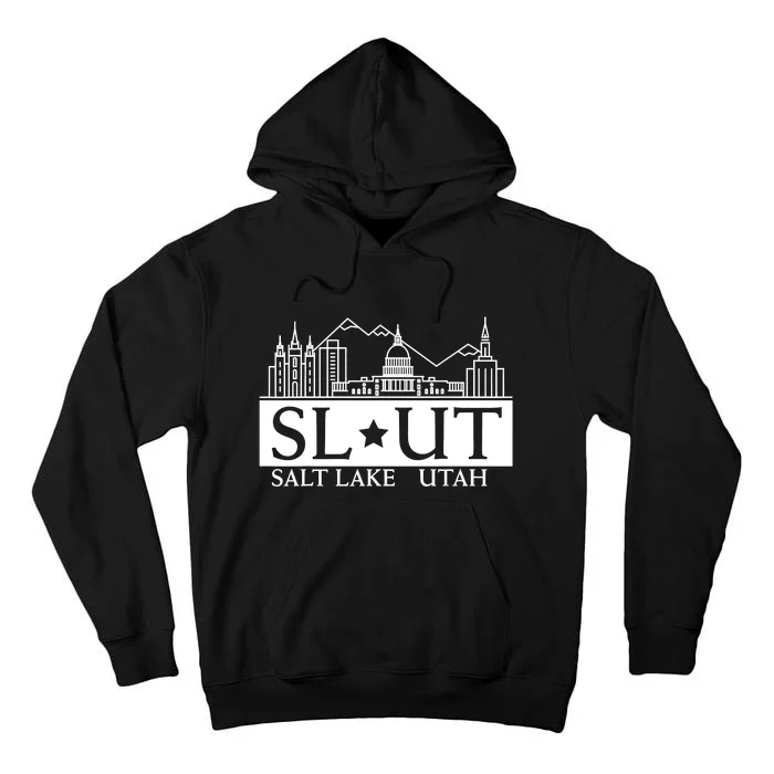 Funny Salt Lake City Utah UT Hometown Home State Pride Tall Hoodie