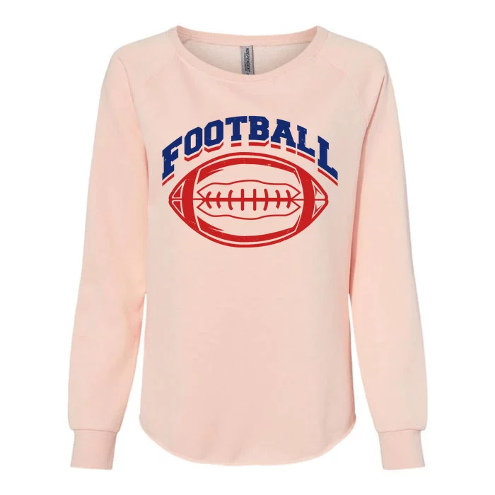 Football Sport Lover Gift Womens California Wash Sweatshirt