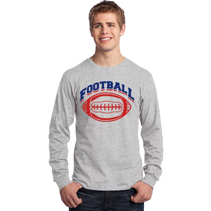 Football Sport Lover Gift Long Sleeve Shirt