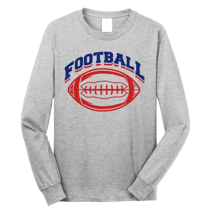 Football Sport Lover Gift Long Sleeve Shirt