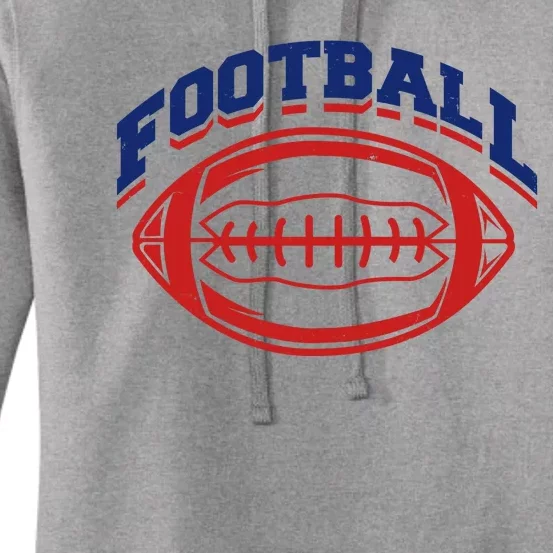 Football Sport Lover Gift Women's Pullover Hoodie