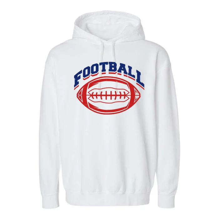 Football Sport Lover Gift Garment-Dyed Fleece Hoodie