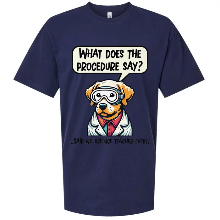 Funny Sarcastic “Lab Dog” Science Teacher Premium Sueded Cloud Jersey T-Shirt