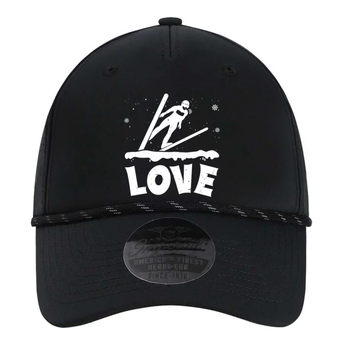 Funny Skiing Lover Gift For Skier Performance The Dyno Cap