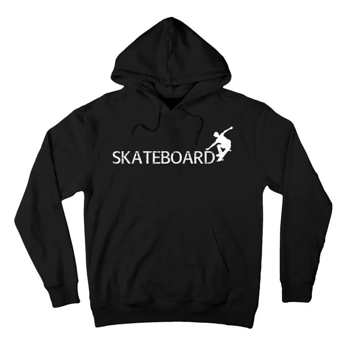 Funny Skateboard Logo Sport Tall Hoodie