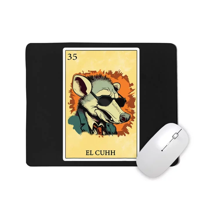 Funny Spanish Mexican Bingo Gifts El Cuhh Mousepad