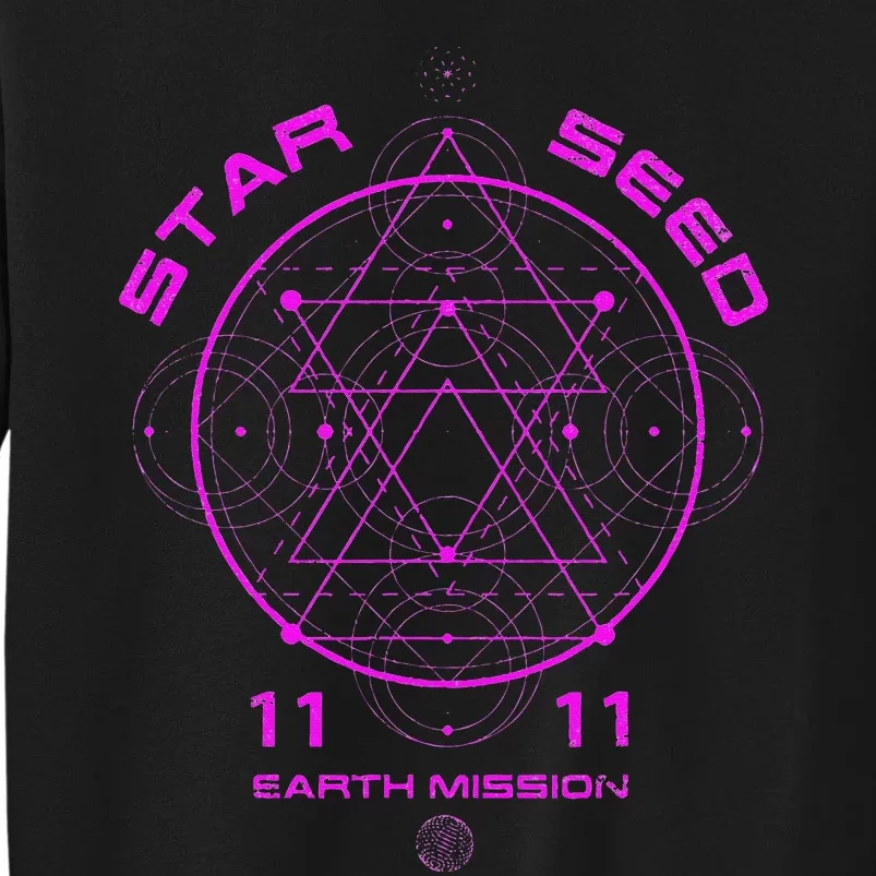 funny Starseed Mission Sacred Geometry Sweatshirt