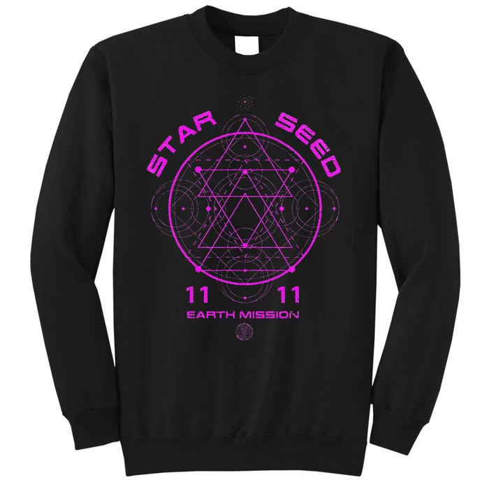 funny Starseed Mission Sacred Geometry Sweatshirt