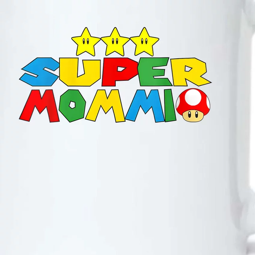 Funny Super Mommio Video Game Lover Mothers Day Black Color Changing Mug