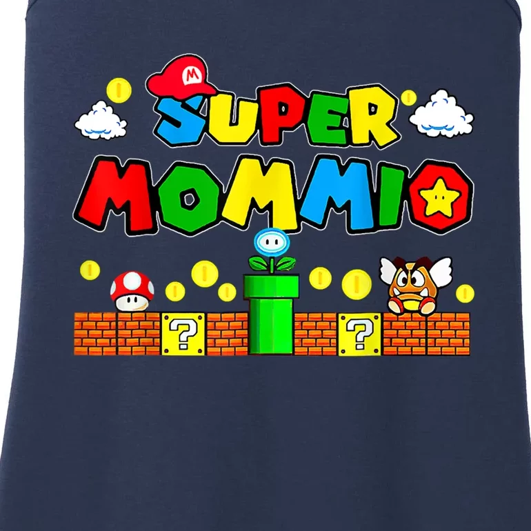 Funny Super Mommio Mothers Video Game Lovers Ladies Essential Tank