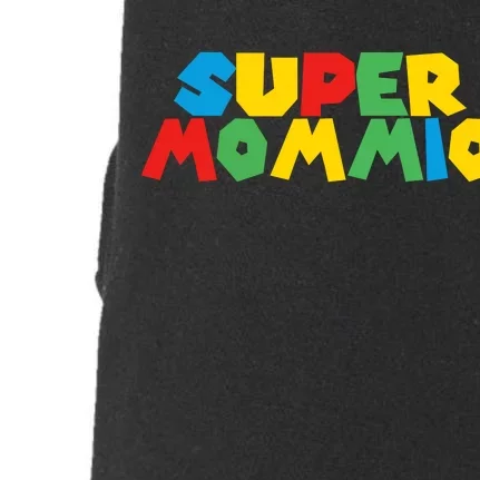 Funny Super Mommio Video Game Lover Mothers Day Doggie 3-End Fleece Hoodie