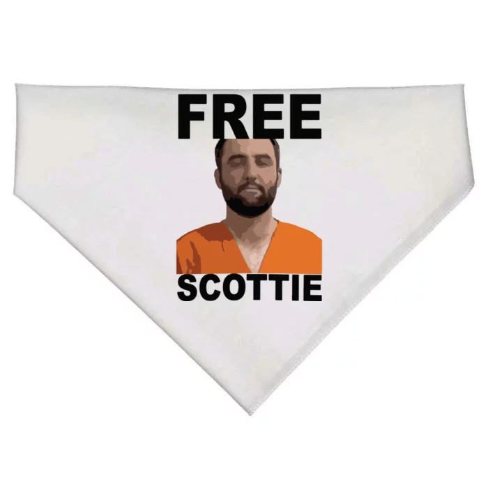 Free Scottie Mugshot USA-Made Doggie Bandana