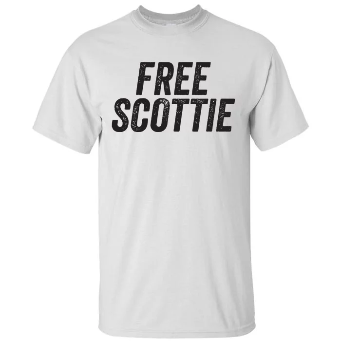 Free Scottie Mugshot Tall T-Shirt