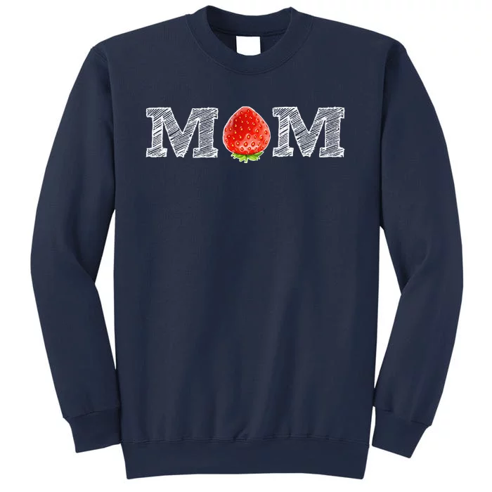 Funny Strawberry Mom Fruit Gift Berry Mothers Day Gift Sweatshirt