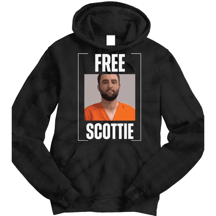 Free Scottie Mugshot Tie Dye Hoodie