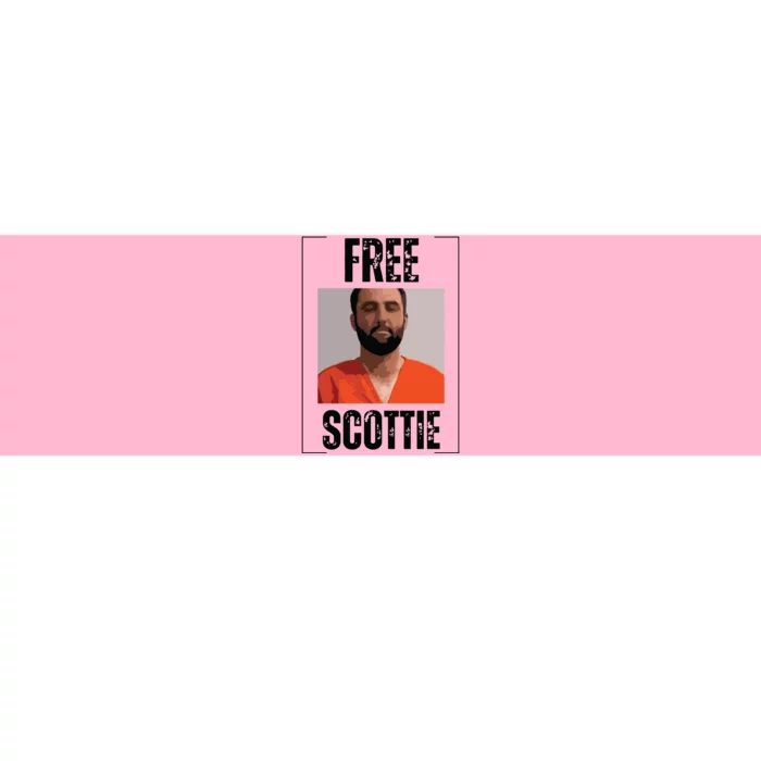 Free Scottie Mugshot Bumper Sticker