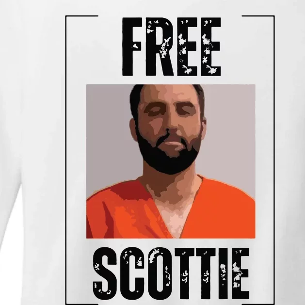 Free Scottie Mugshot Womens CVC Long Sleeve Shirt