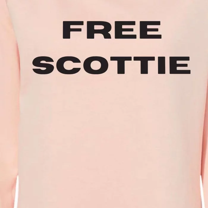 Free Scottie Mugshot Womens California Wash Sweatshirt