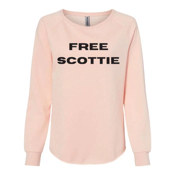 Free Scottie Mugshot Womens California Wash Sweatshirt