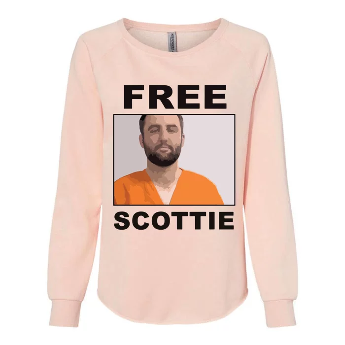 Free Scottie Mugshot Womens California Wash Sweatshirt