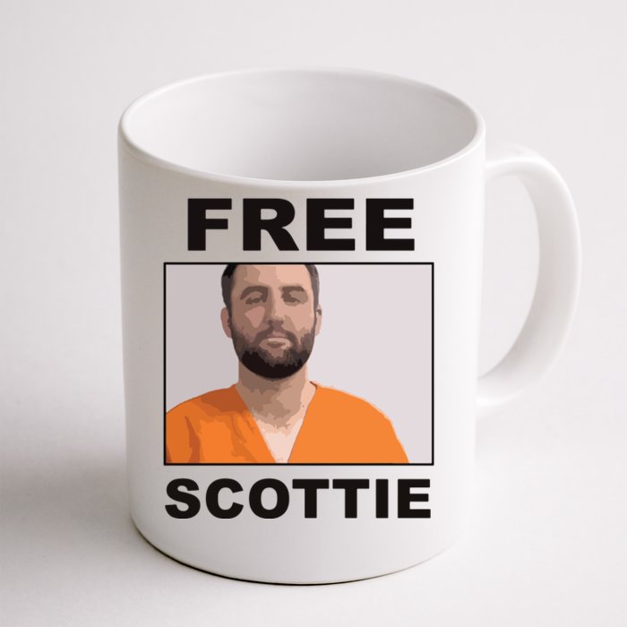 Free Scottie Mugshot Front & Back Coffee Mug