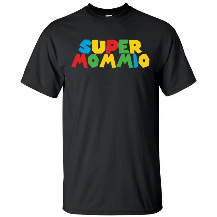 Funny Super Mommio Mother's Day Gamer Tall T-Shirt