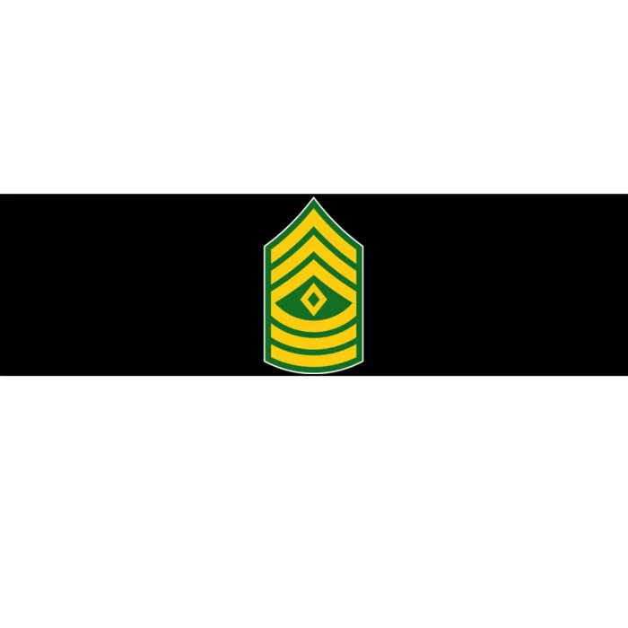 First Sergeant Military Badge Bumper Sticker