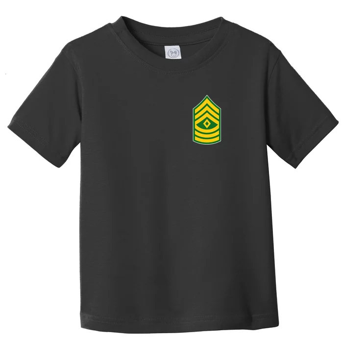 First Sergeant Military Badge Toddler T-Shirt