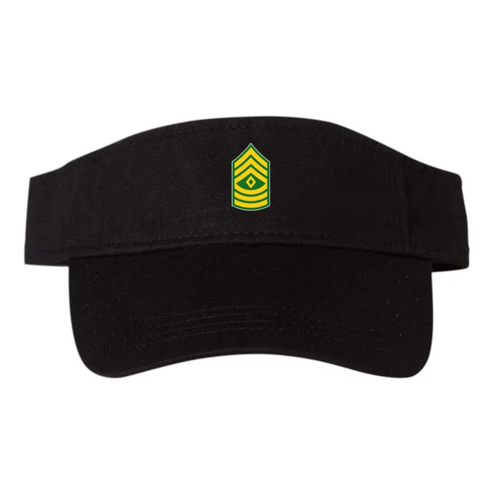 First Sergeant Military Badge Valucap Bio-Washed Visor