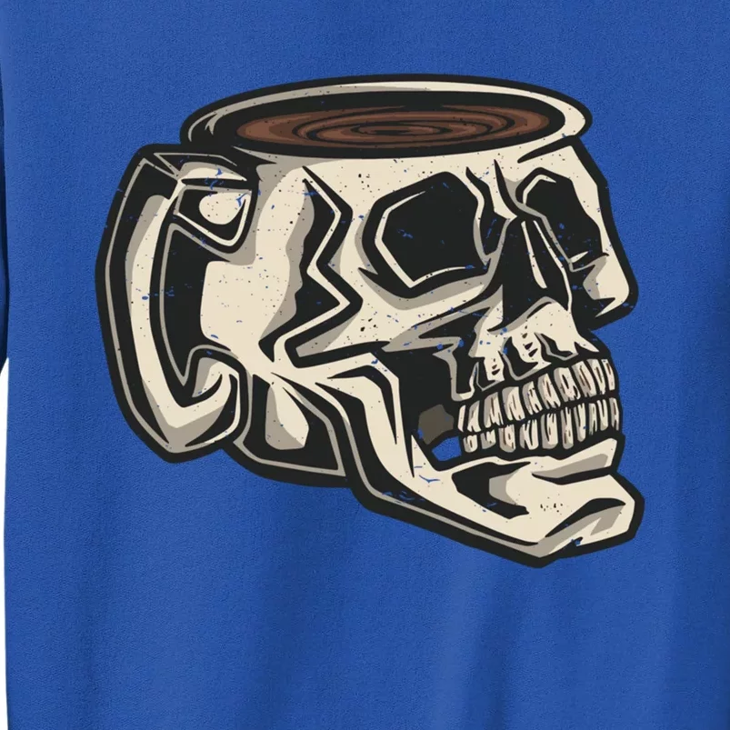 Funny Skull Mug Cup Coffee Skeleton Lover Gift Tall Sweatshirt