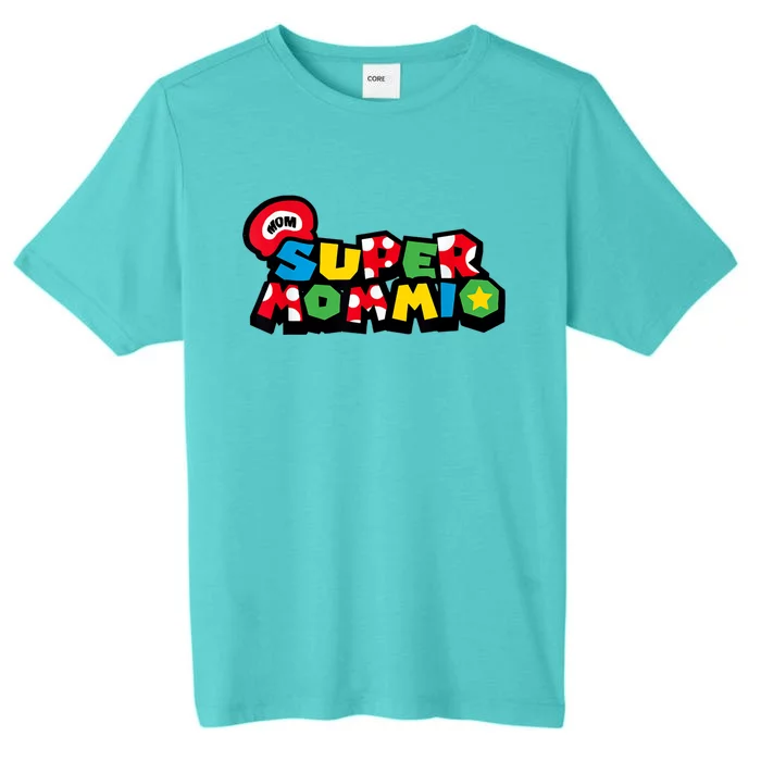 Funny Super Mommio Mother's Day Gamer ChromaSoft Performance T-Shirt