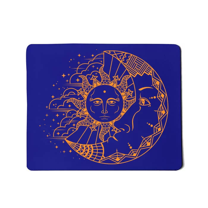 Funny Sun Moon Astrology Astronomer Astronomy Gift Meaningful Gift Mousepad